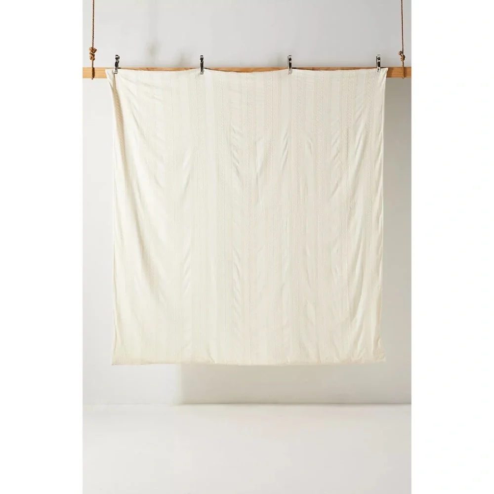 ‼️NOT FOR SALE‼️Anthropologie Embroidered Cantrelle Duvet Cover